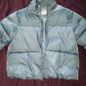Blue Puffer Winter Coat
